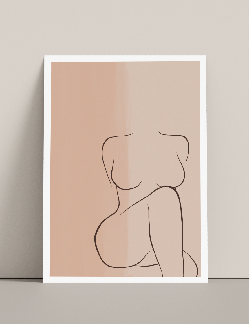 Illustration inspired by Queen Nefertiti